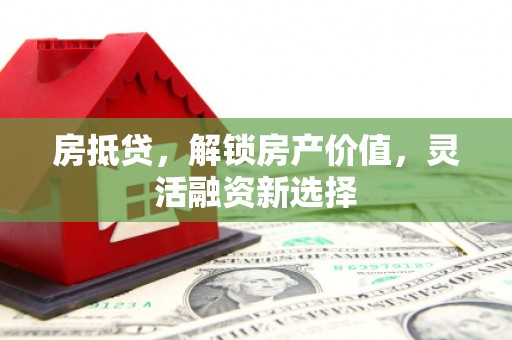 额济纳旗房抵贷，解锁房产价值，灵活融资新选择