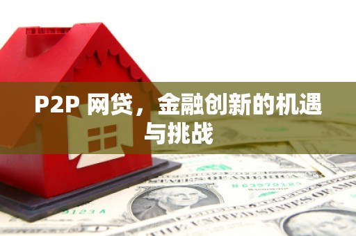田家庵P2P 网贷，金融创新的机遇与挑战