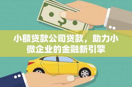 嘉兴小额贷款公司贷款，助力小微企业的金融新引擎