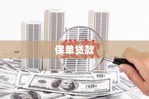 聂荣保单贷款