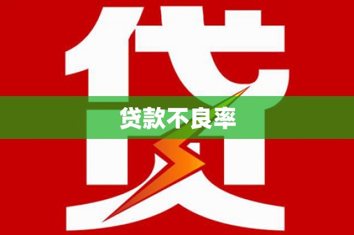 柳南贷款不良率
