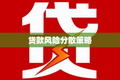 新泰贷款风险分散策略