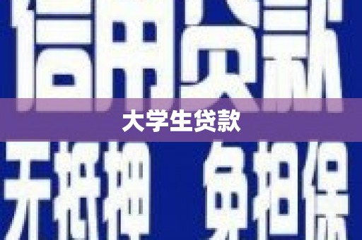林甸大学生贷款
