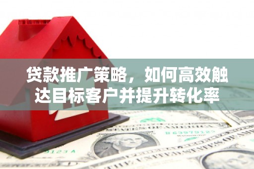 雨城贷款推广策略，如何高效触达目标客户并提升转化率