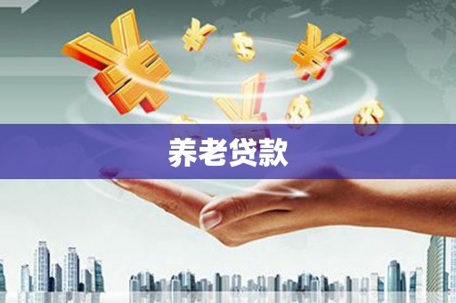 昌邑养老贷款